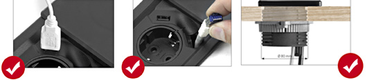 EVOline Square80 Qi-Version