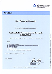 Tv Zertifikat Rauchwarnmelder